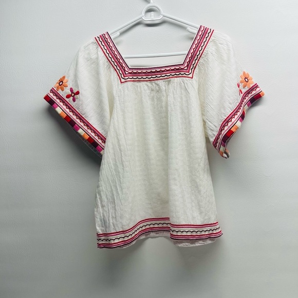 Madewell womens embroidered top size XXS - Picture 4 of 6